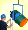 Below hook drum handler to lift and pour drum up to 800 Lb.