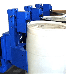 Custom MORSpeed Forklift Attachment for handling up to 3 drums at a time
