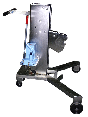 Custom drum mover / palletizer made of type 304 stainless steel