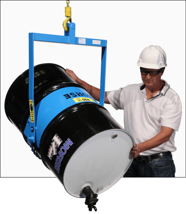 Images of Morse 85A and 85G Series BelowHook 55Gallon Drum carriers