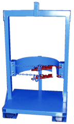 Custom model # 86S-FPHD with fork pockets has 2000 Lb. capacity