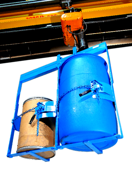 Custom BelowHook 2Drum Lifter Morse Drum handling Equipment