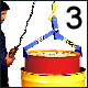 Model 91 Drum Lift for Steel 55-Gallon Drum or Steel Overpack