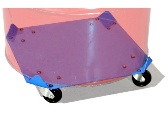 Square Drum Dolly - Model 34 shown for 55-gallon (210 liter) drum
