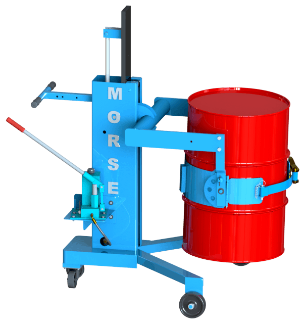 Model 82A drum mover, pourer and palletizer