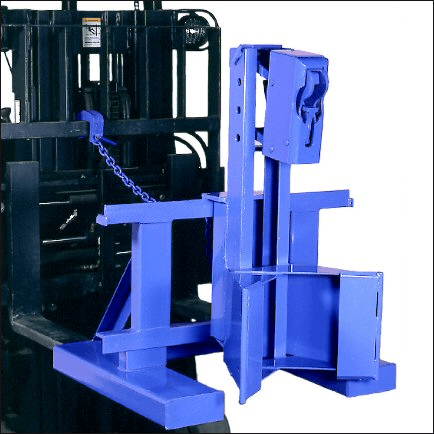 MORSpeed Forklift Attachment single drum handler with 1 head