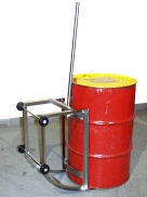 Las cunas para tambores pueden ser hechas de acero inoxidable de forma especializada Cuna para tambores de 55 galones / volcador de barril de acero inoxidable especializada