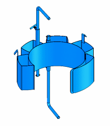 Diameter Adapter for 15.5" to 16" diameter drum.