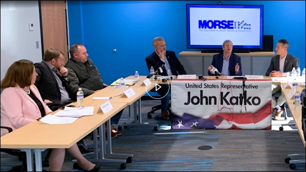 US Congressman John Katko holds roundtable at Morse