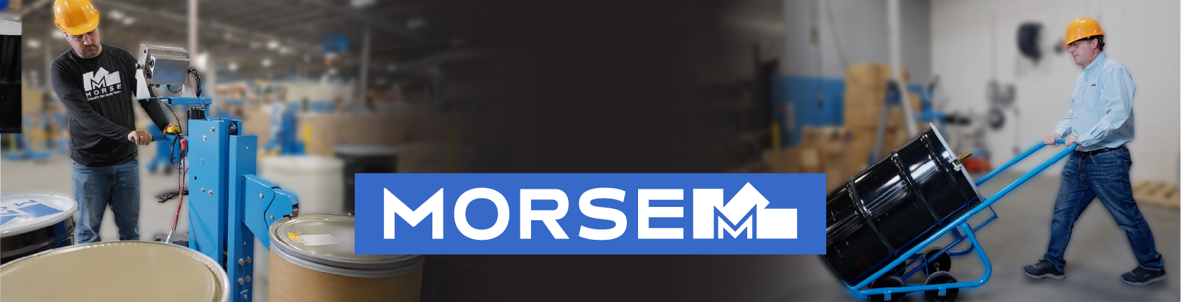 safe drum handling banner