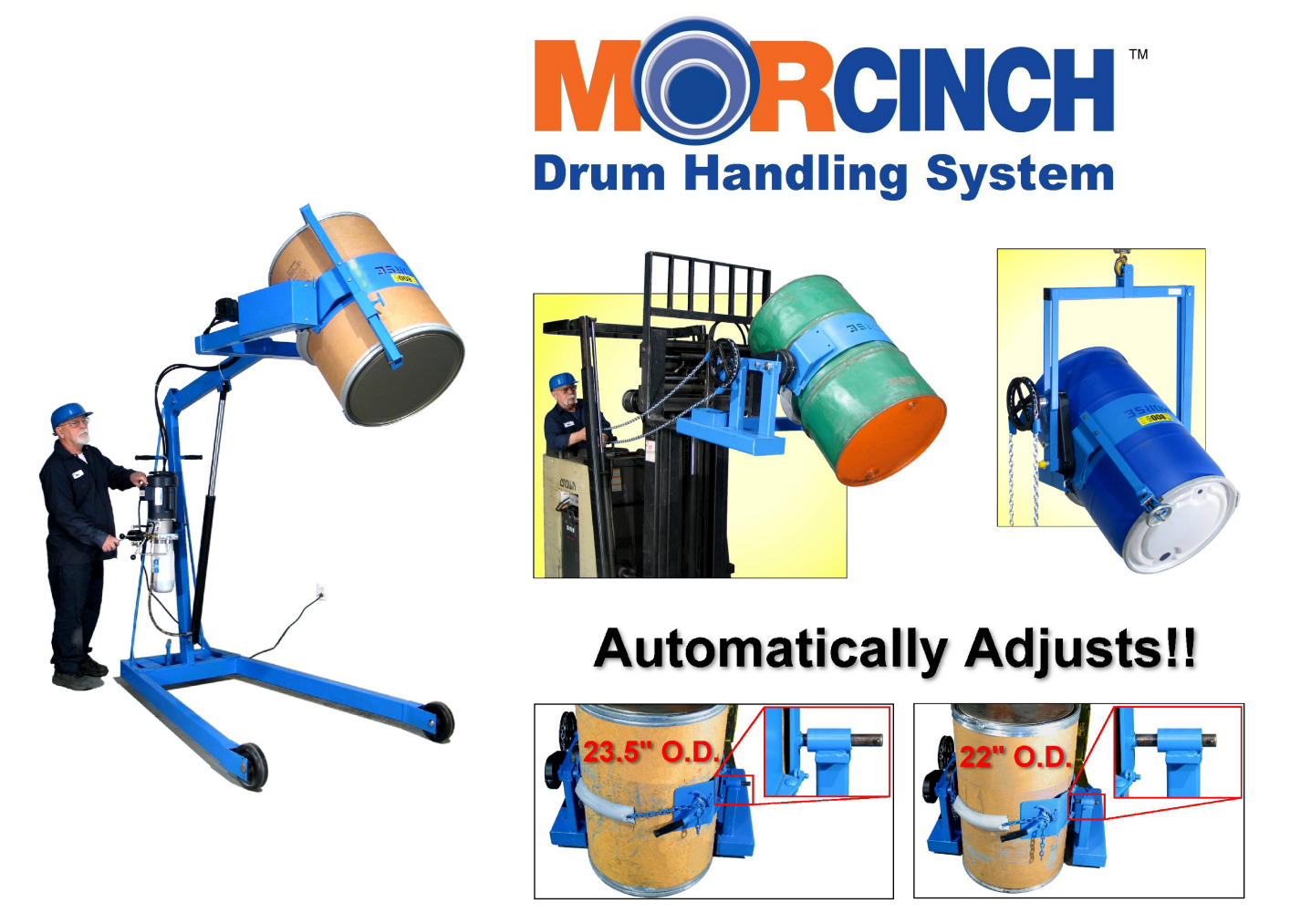 MORCINCH Drum Handling System