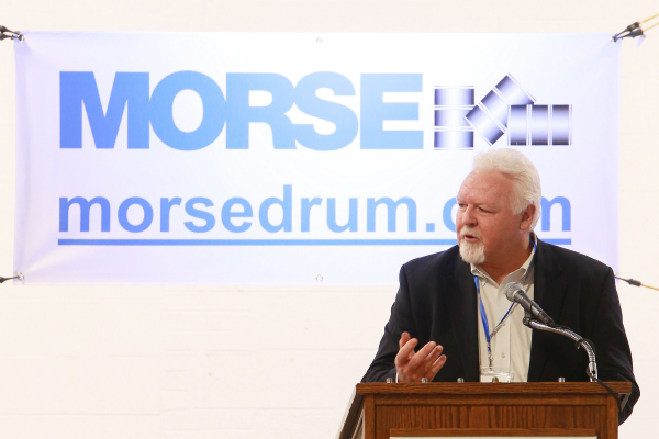 Morse open house - Jim Fayle speaks