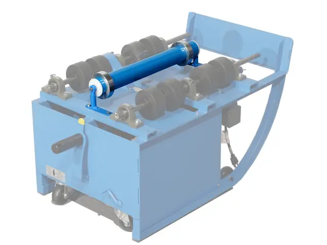 Idler Attachment to roll a 1-gallon to 5-gallon size can