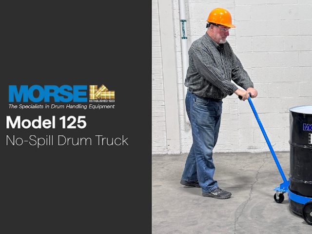 125 No-Spill Drum Truck