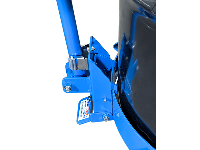 Clip to hold handle upright