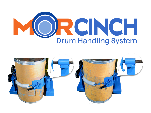 MORCINCH Drum Holder automatically adjusts for 22" to 23.5" (56 to 59.7 cm) diameter drum