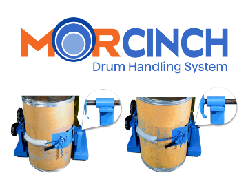 MORCINCH Drum Holder automatically adjusts for 22" to 23.5" (56 to 59.7 cm) diameter drum