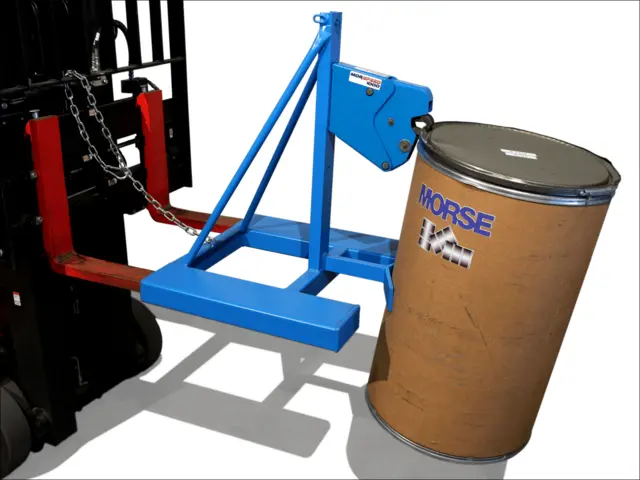 MORSPEEED 1000 Forklift Attachment Drum Handler - Drum Gripper