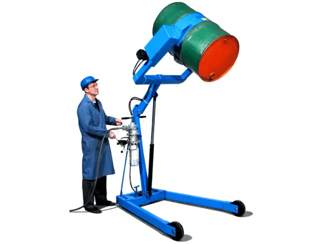 Hydra-Lift drum carrier with AIR Power Lift and Tilt Control - Model 400A-72-114 shown