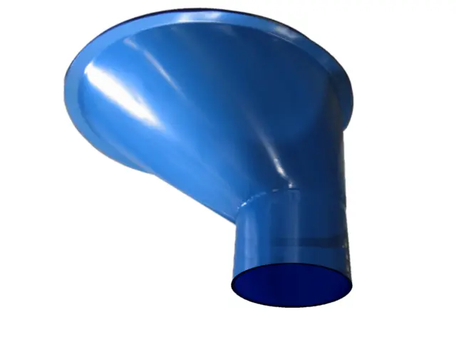Asymmetric Drum Cone - Model 5-90-23 shown
