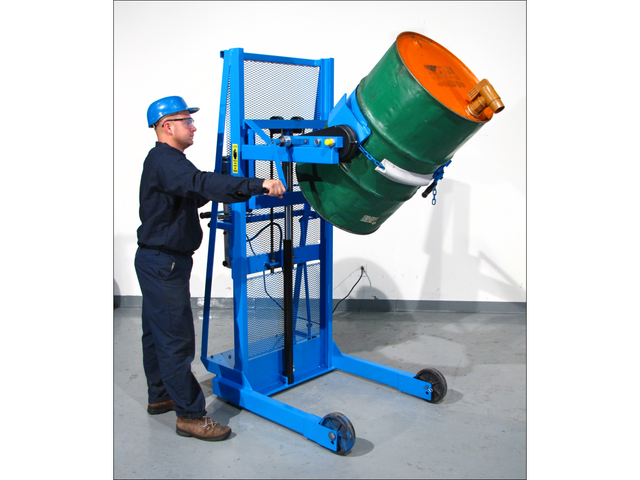 Model 510-120 Single Stage Vertical Lift Drum Pourer