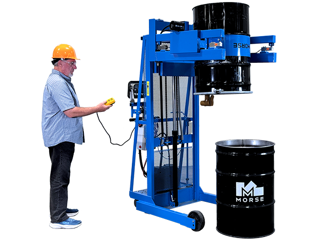Fully invert drum