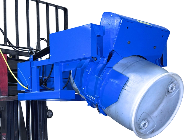 Install Grip Pad Kit 6978-P to handle a plastic drum