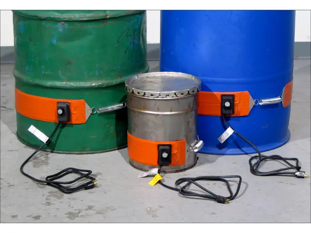 Band Heaters on 5-gallon metal can, and on 55-gallon steel and plastic drums