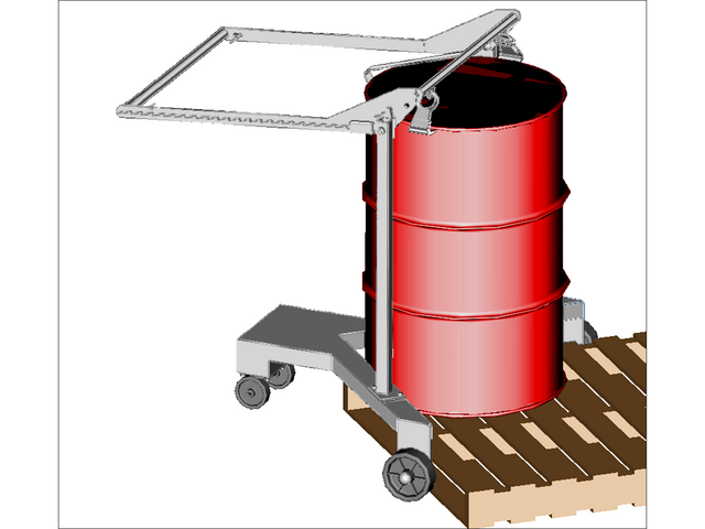 Model 81-SS Stainless Steel Drum Spotter