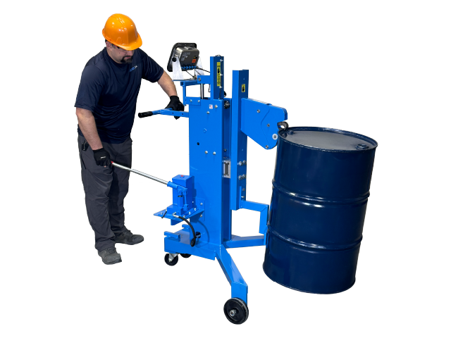 825H-N Drum Palletizer with Scale | Morse Manufacturing