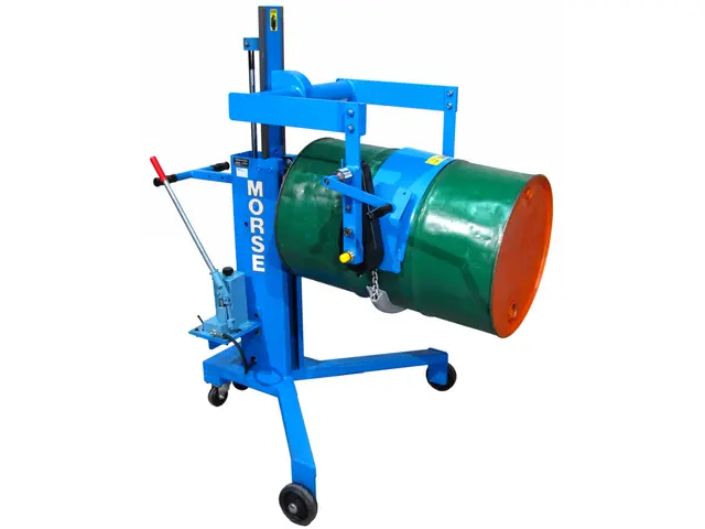 Drum Palletizers and Pourers with Spark Resistant Parts