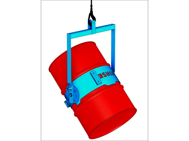 Model 85i Below-Hook Drum Carrier to pour a drum with your crane