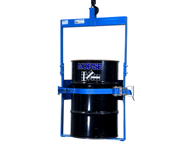 Lift 30-gallon (114L) drum with model 86