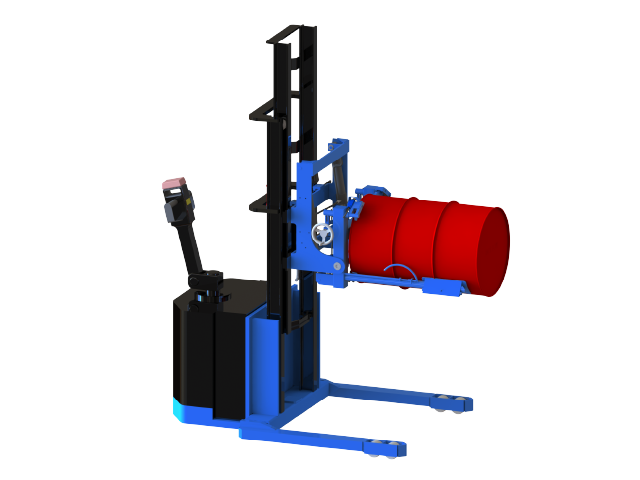 Model 910 PILOT Power-Propelled MORStak Drum Racker.