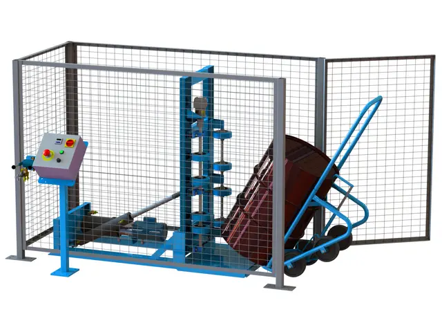 Guard Enclosure Kit with Safety Interlock for 456 Series Hydra-Lift Drum Roller