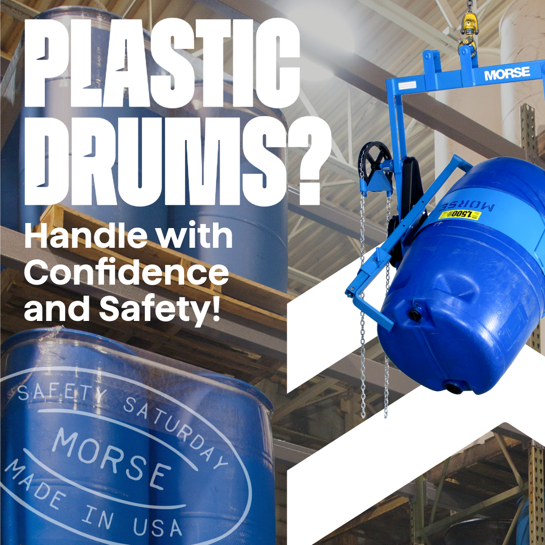 Plastic Drum Safety Tips from Morse Manufacturing