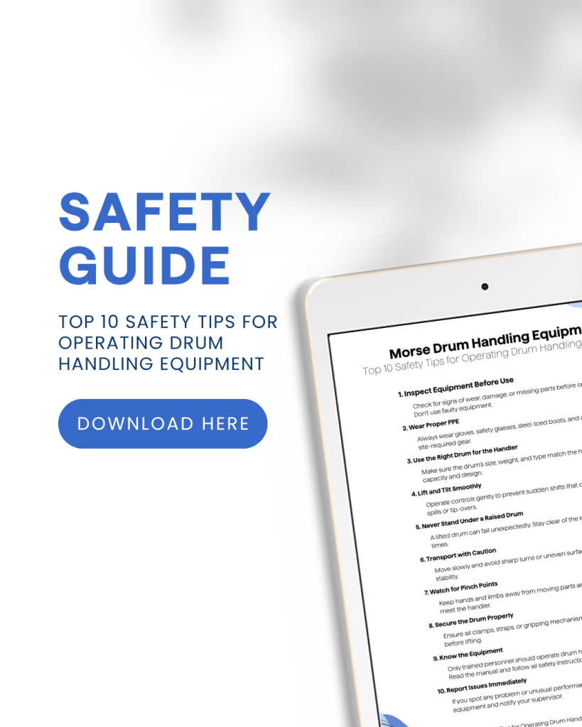 Free Download: Drum Handling Equipment Maintenance Checklist | Morse Manufacturing