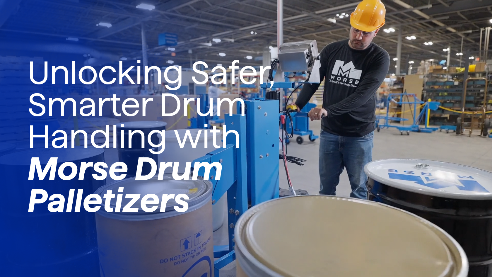 Unlocking Safer, Smarter Drum Handling with Morse Drum Palletizers | Morse Manufacturing