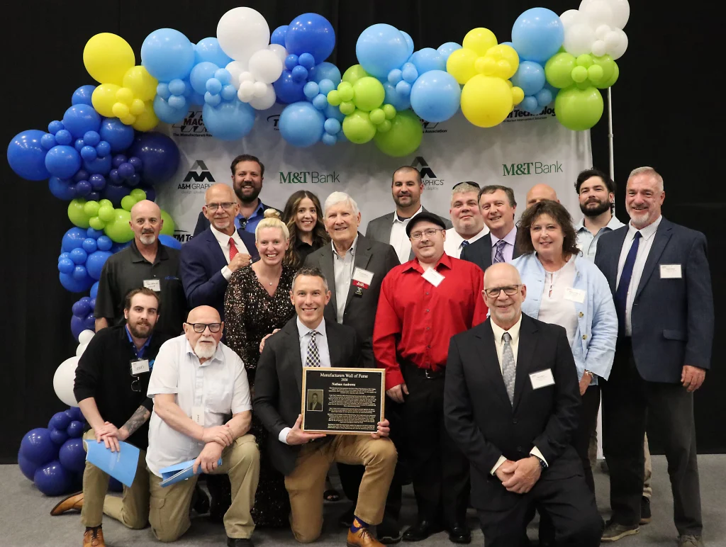 Morse Manufacturing Celebrates Leadership and Innovation at the MACNY Annual Celebration | Nate Andrews Manufacturers Wall of Fame Inductee