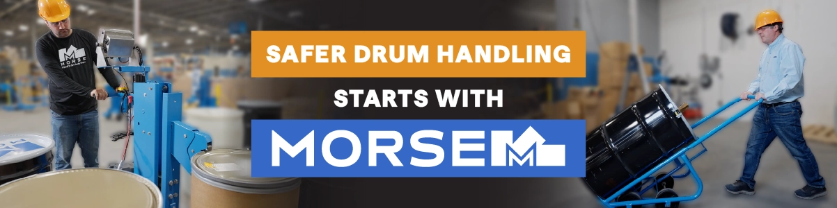 Safer Drum Handling starts with Morse Drum Handling Equipment | Morse Manufacturing