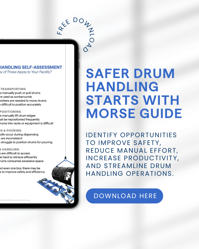 Safer Drum Handling Starts with Morse